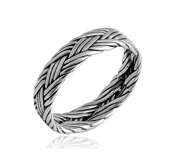 925 Silver Weave Ring
